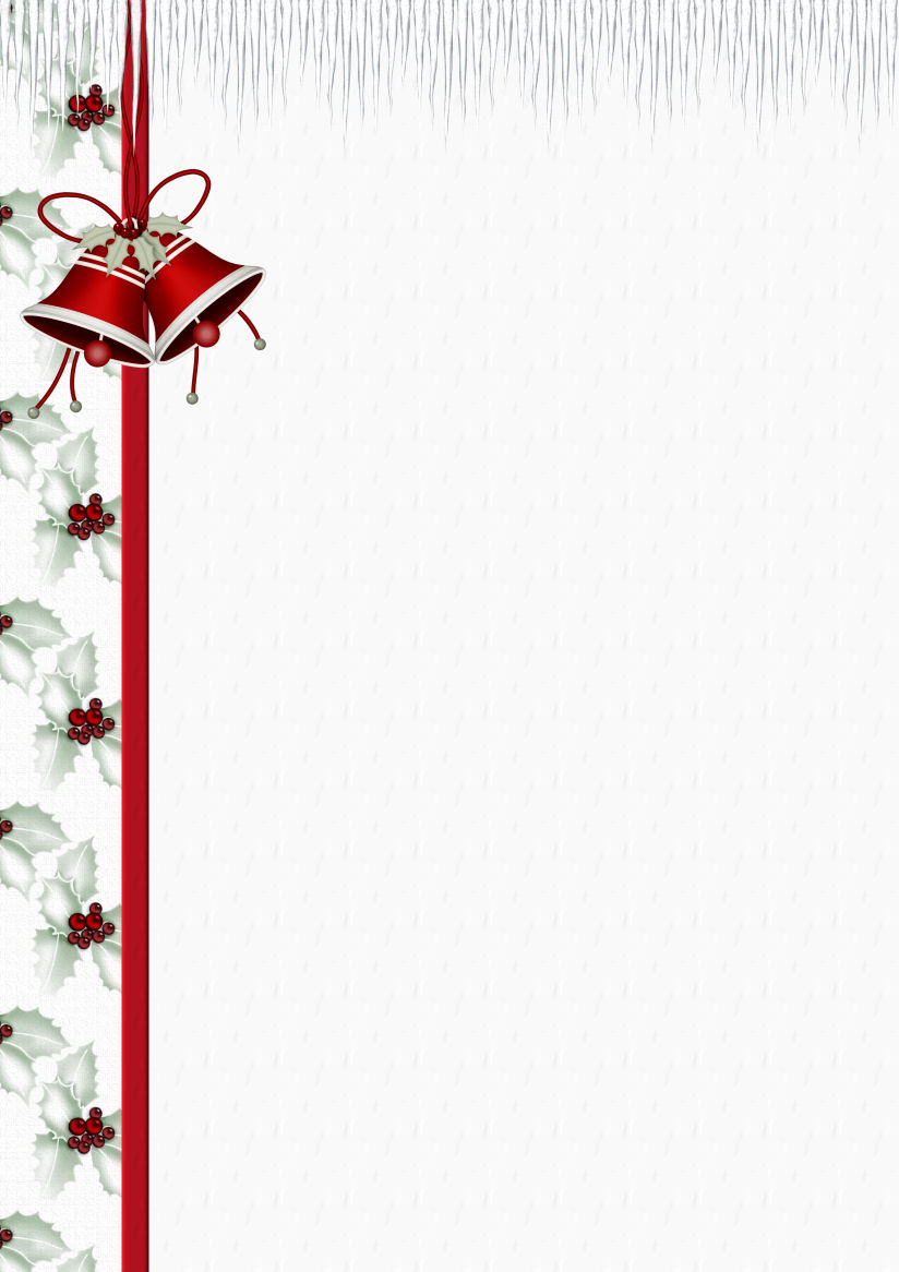 Christmas Note Paper Template