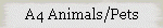 A4 Animals/Pets