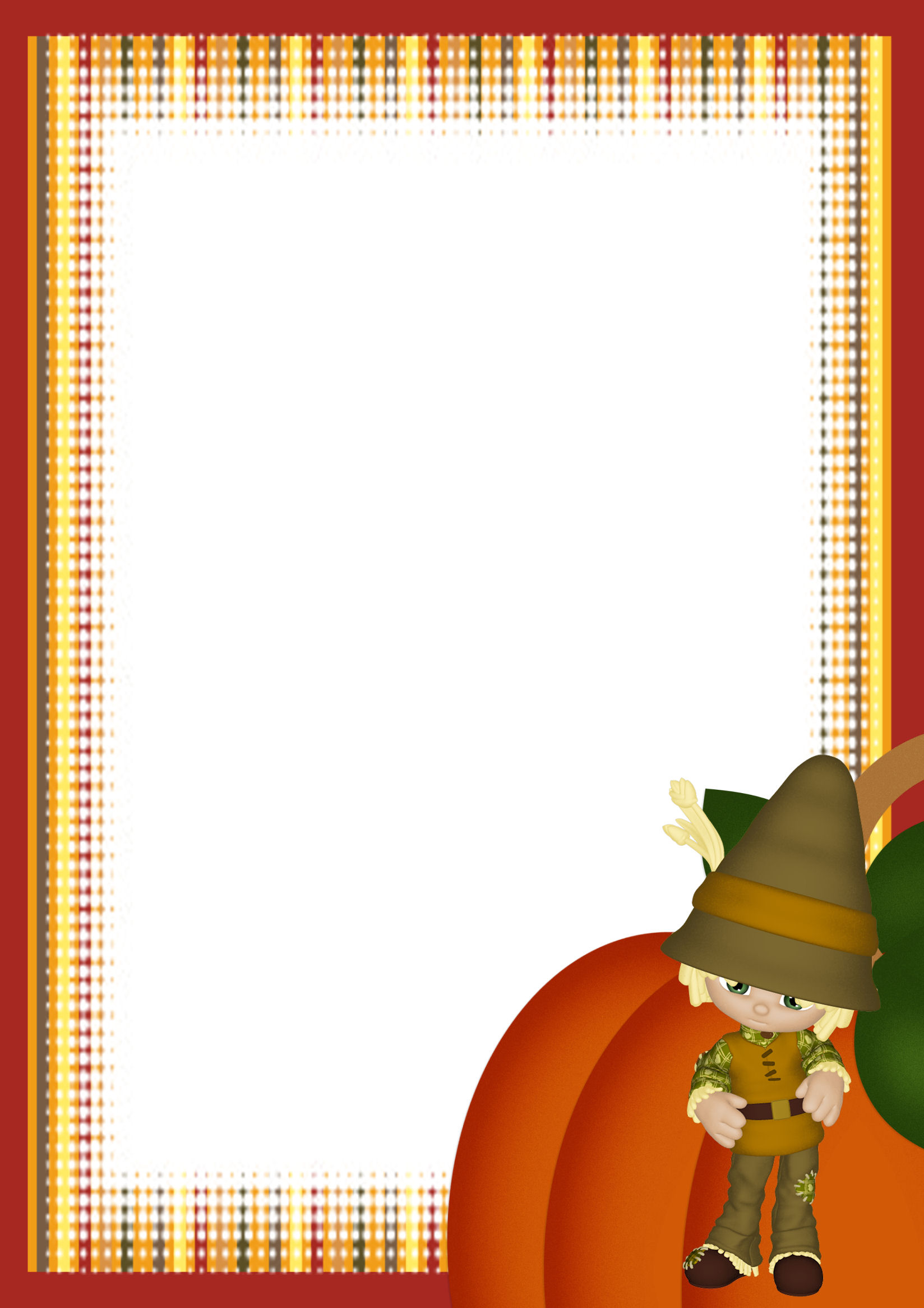 A4 Autumn or Fall Template Downloads