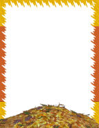 Free Stationery Paper of Autumn / Fall Pumpkins and garden themes.