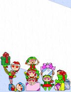 Christmas Elf Presents Stationery