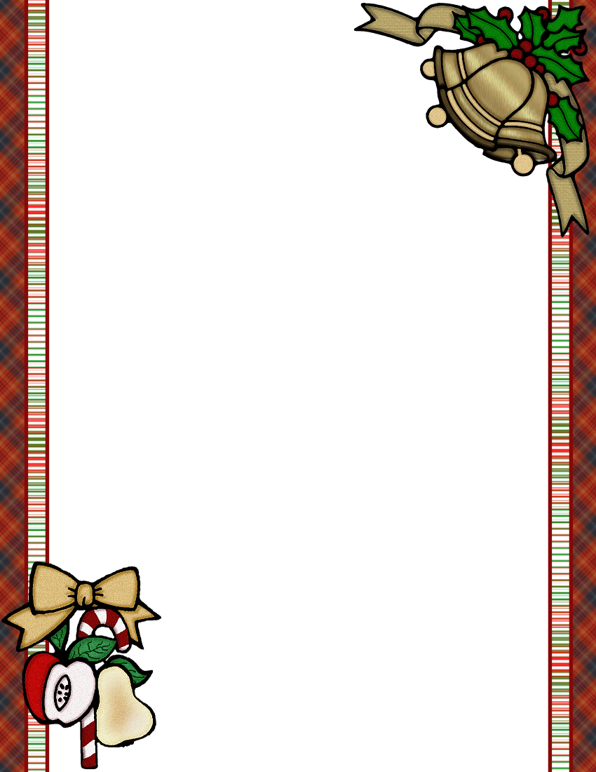 free christmas letterhead stationery