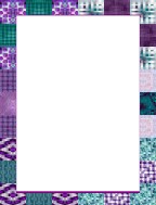 free floral checked country themed stationery papers to print