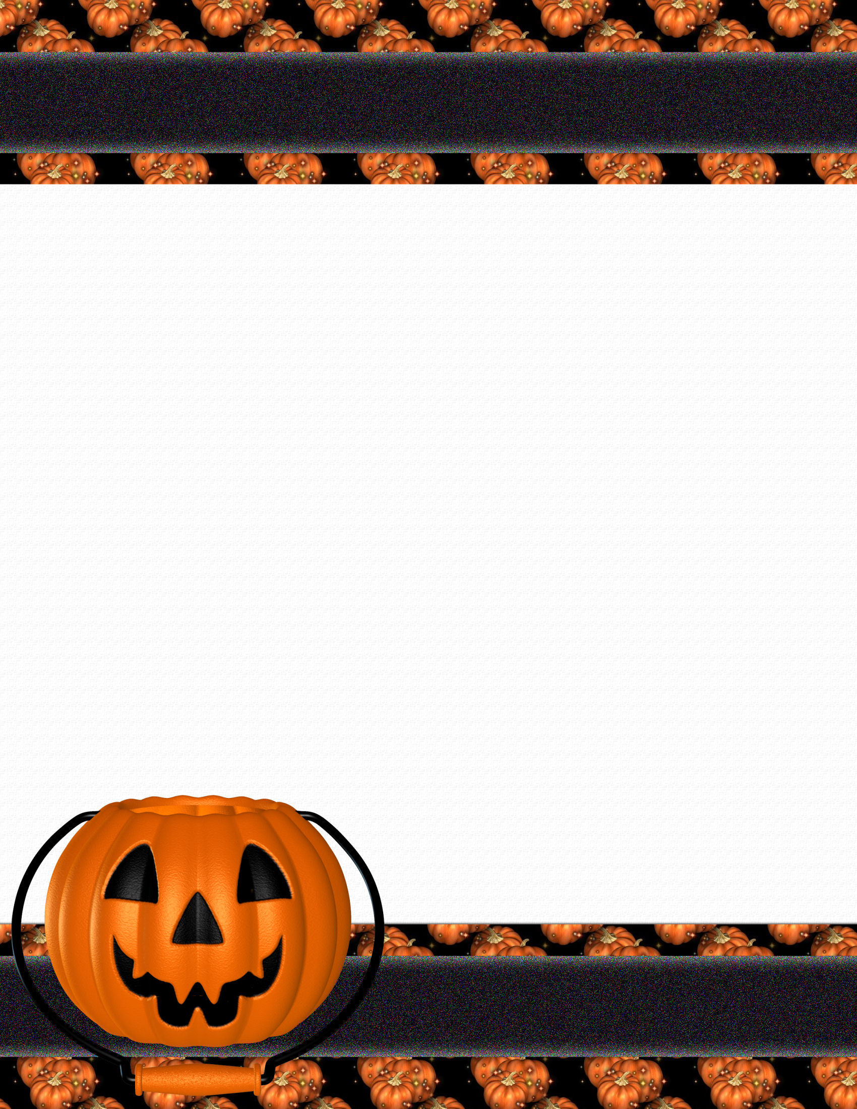 Halloween 2 FREE Stationery Template Downloads