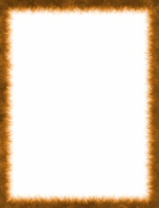 orange fuzzy fur stationery 