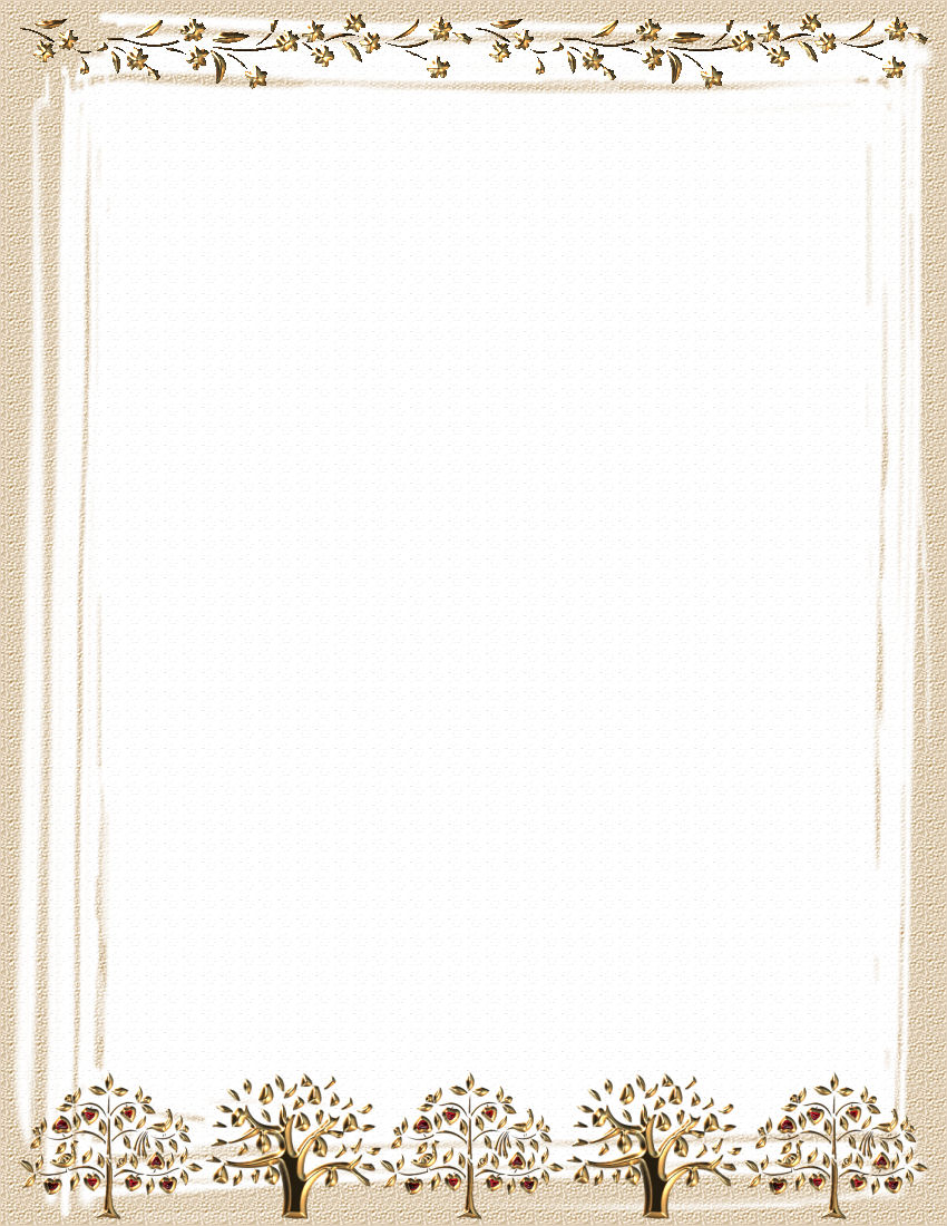 Stationery Border Templates