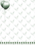 green balloons luck o the irish emerald isles
