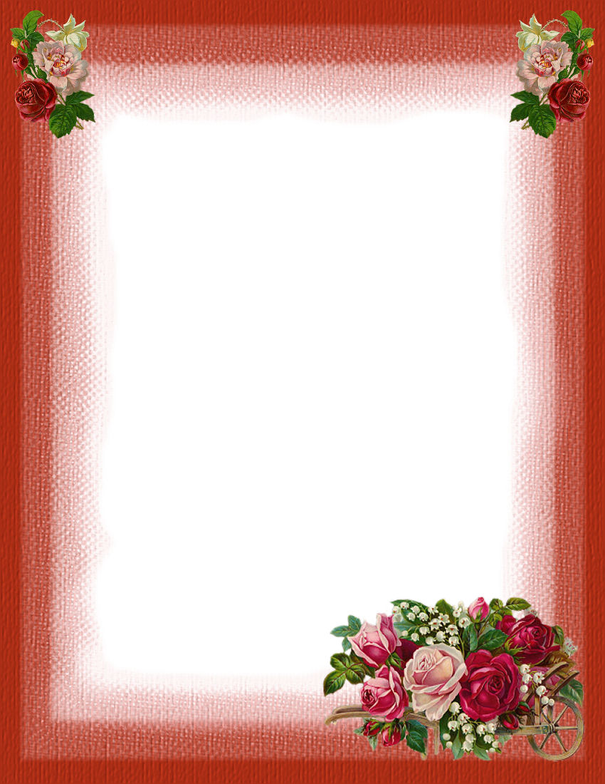 Floral Stationery Theme FREE Page 2